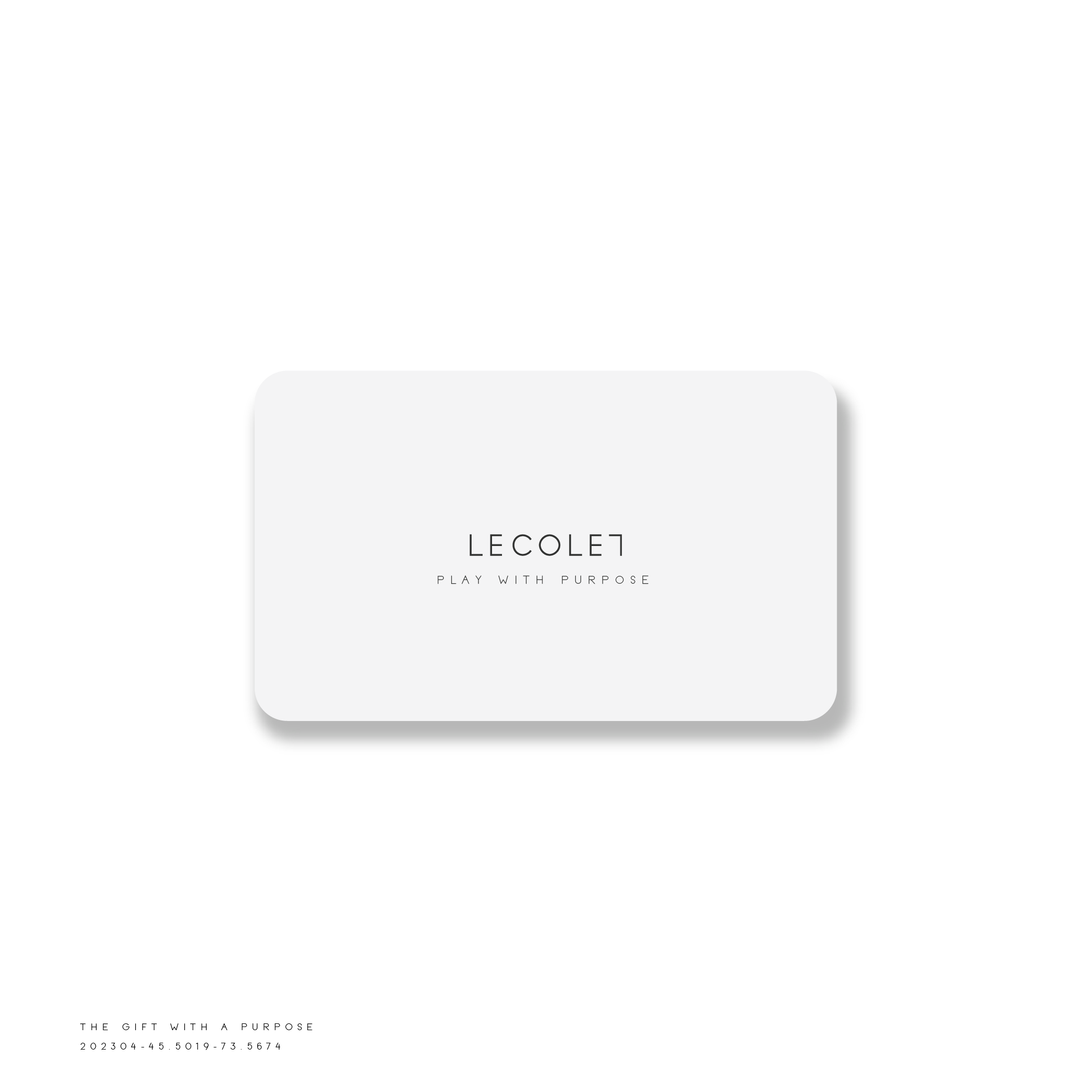 LECOLET gift card